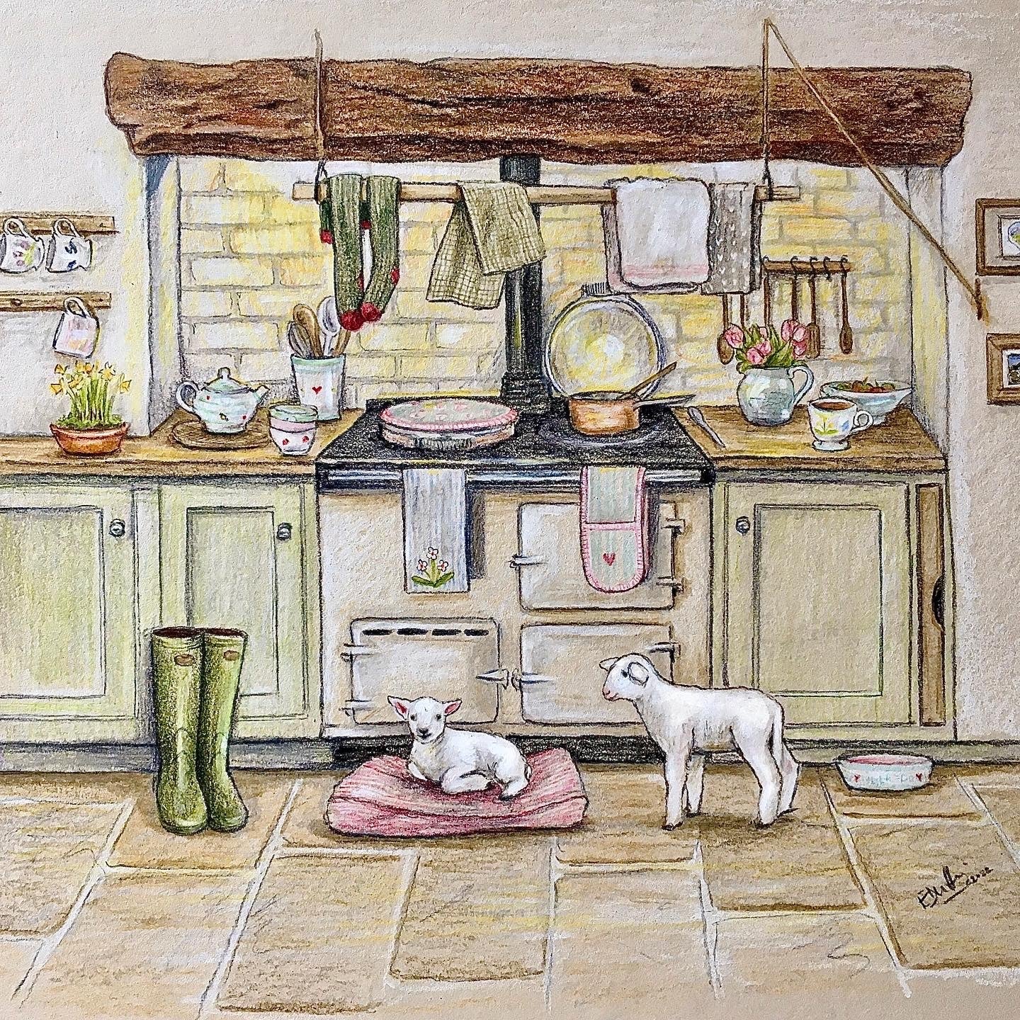 Emily Duffin Country Illustration