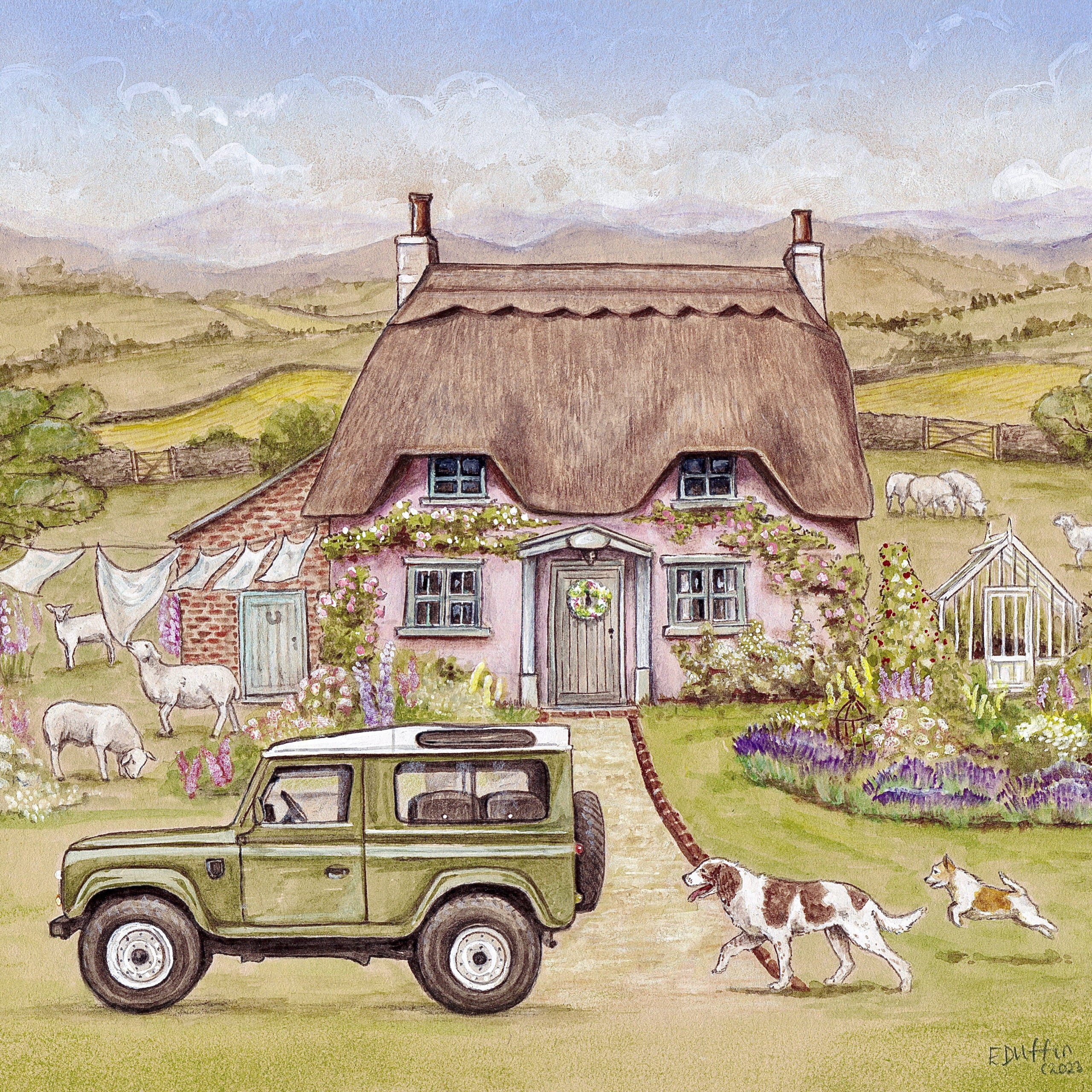 Emily Duffin Country Illustrations