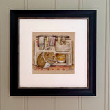 Original Artwork - A Cosy County Kitchen