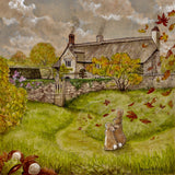 Bunnies Visit To The Thatched Country Farmhouse