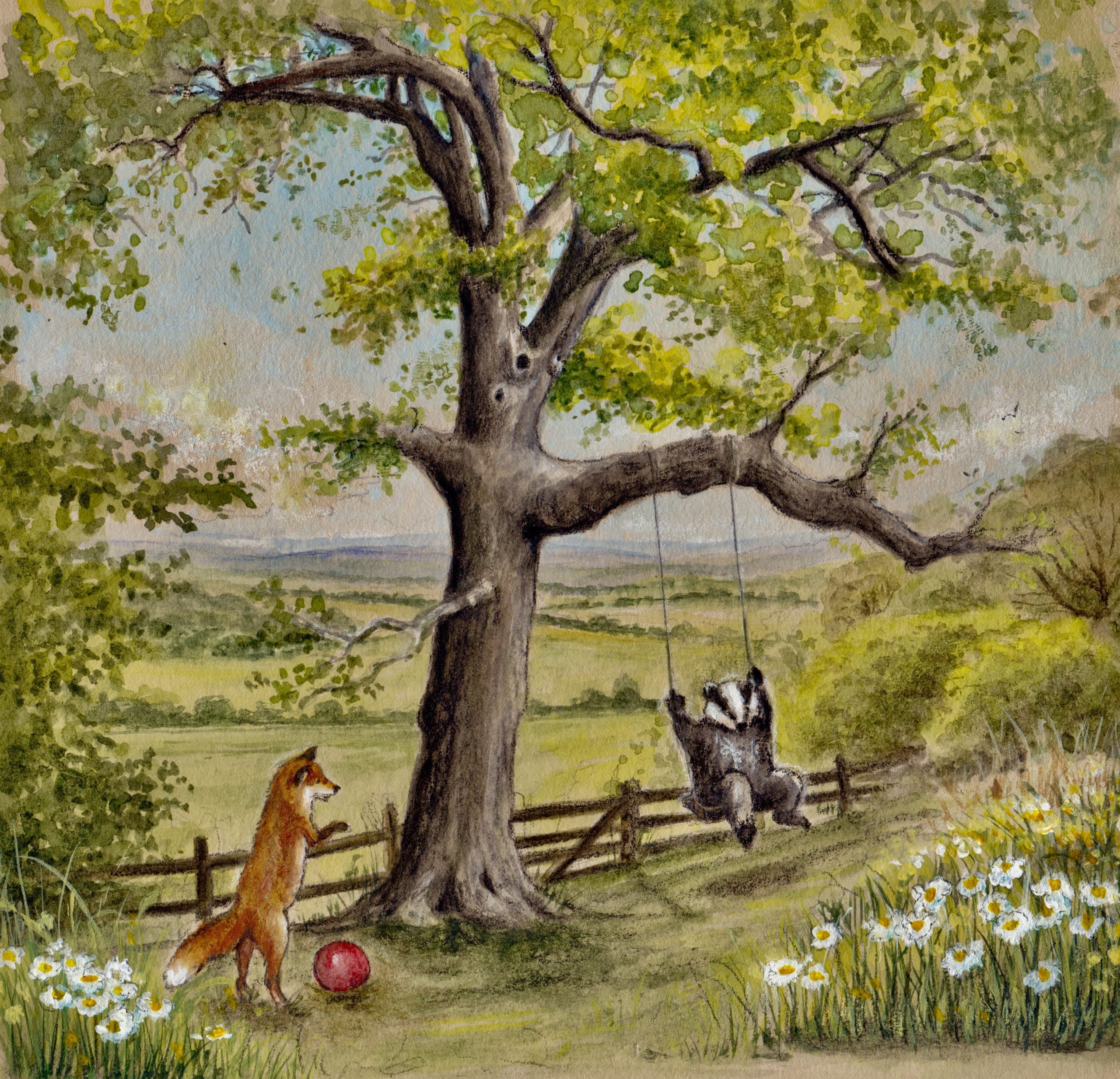 Emily Duffin Country Illustration