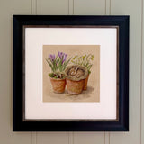 Framed Mini Print - A Quiet Spring Morning